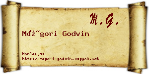 Mágori Godvin névjegykártya